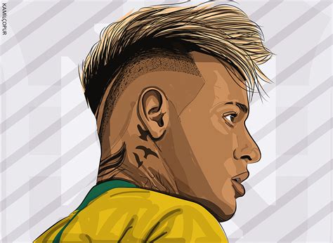 desenho do neymar
